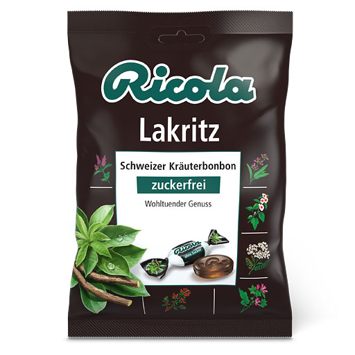 RICOLA o.Z.Beutel Lakritz Bonbons